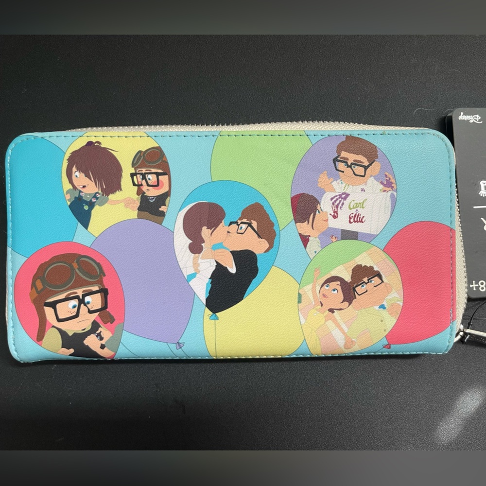 Pixar Loungefly Up Carl and Ellie Wallet - Picture 2 of 3